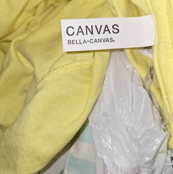 Bella Canvas Yellow Tee - Picture 5 of 6